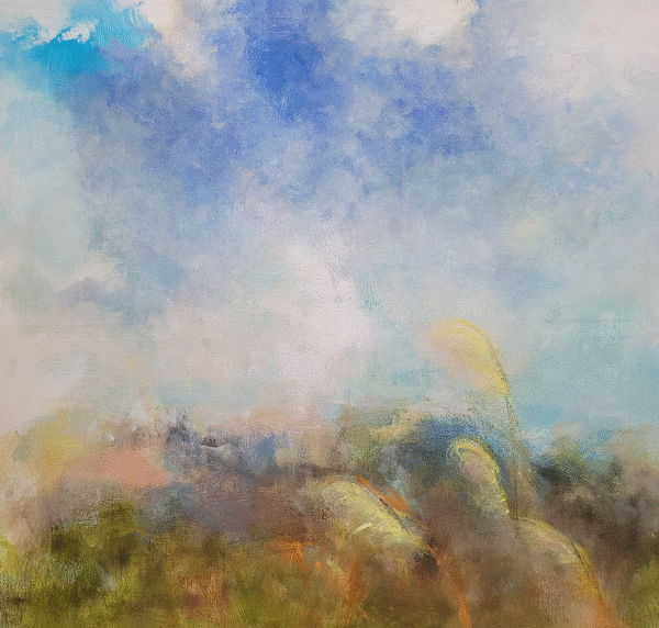 La Sierra Ecuador oil one of two 48x36 $2,500 prints available