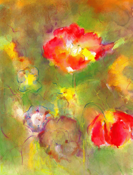 Two Poppies