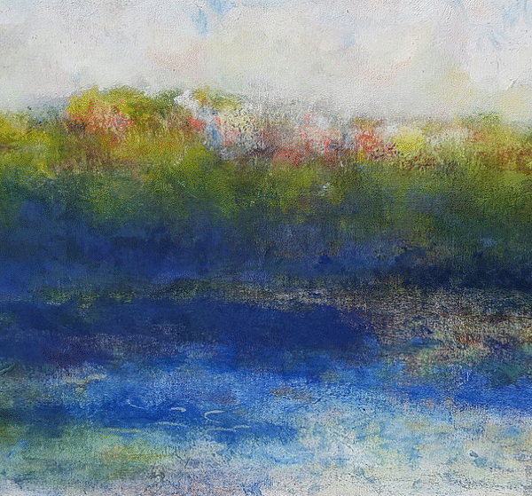 blue mountain lake Adirondack museum September Oct 2016 30'x 40''