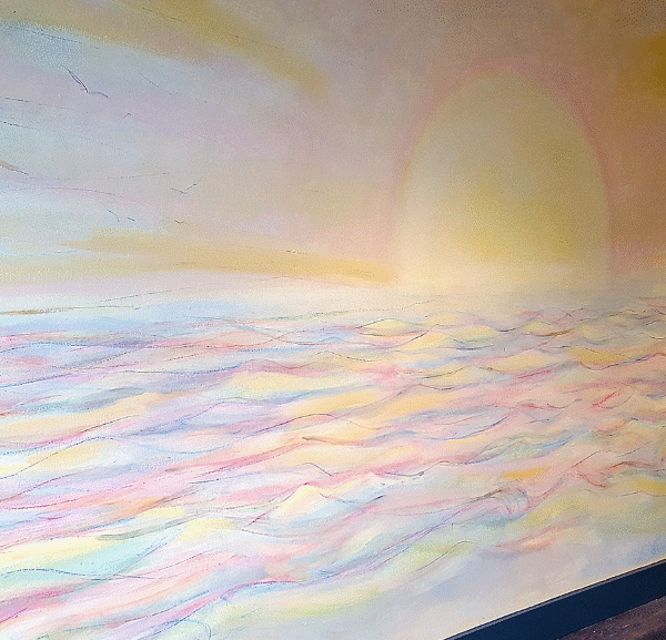 finished wall glazed