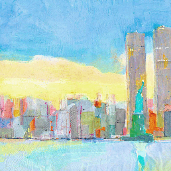 illustration NY Times original watercolor painting 22 X 36