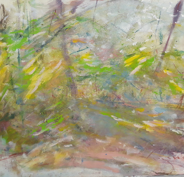 Oil Pastel paintings"20x30"from Vermont residency 2019