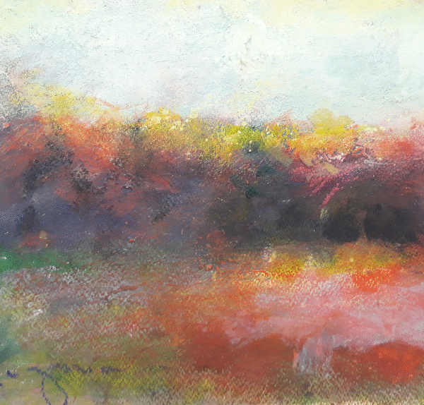 Oil Pastel paintings"20x30"from Vermont residency 2019