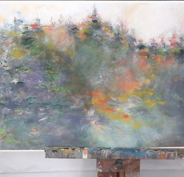 Oil Pastel paintings"20x30"from Vermont residency 2019