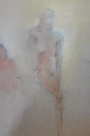 Oil Pastel painting"20x30"from Vermont residency 2019