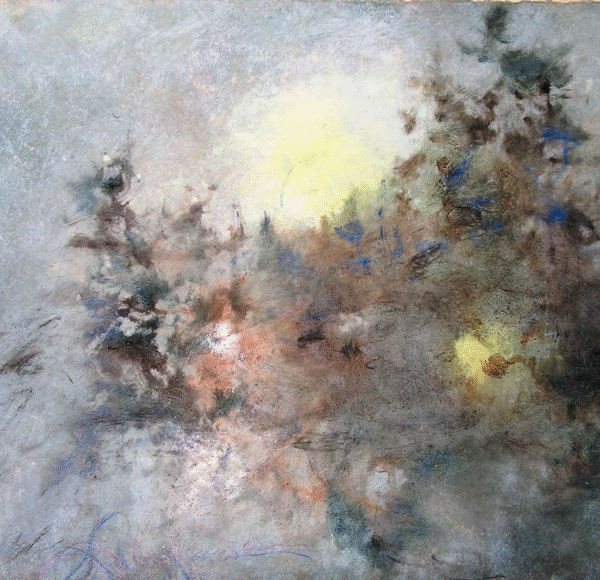 Oil Pastel paintings"20x30"from Vermont residency 2019
