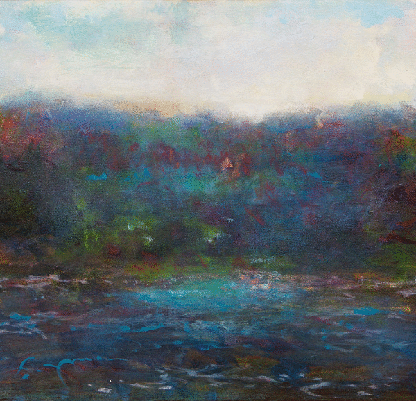 Oil Pastel paintings"20x30"from Vermont residency 2019