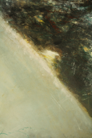 Olympic Skier at gate