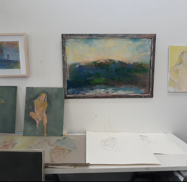 autumn 2019 Vermont Studio center Wolf Kahn studios Vermont Studio center