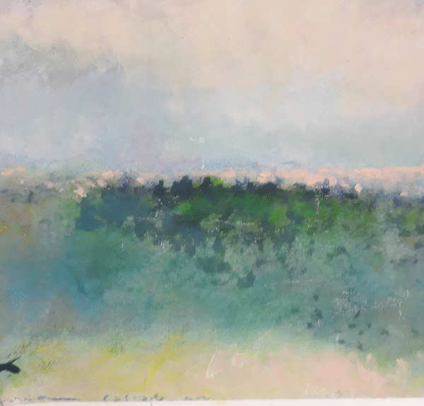 Oil Pastel paintings"20x30"from Vermont residency 2019