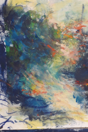 Oil Pastel paintings"20x30"from Vermont residency 2019