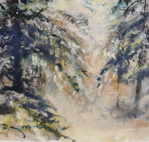 Oil Pastel paintings"20x30"from Vermont residency 2019