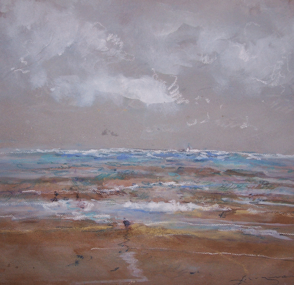 LBI 22x 30 mixed media