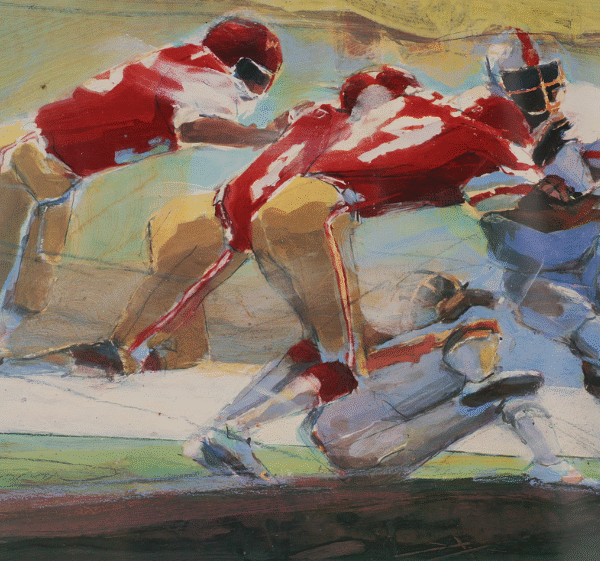 footbal illustration IllustrationsThe illustrations on this page are part of a body of work created for clients like NY Times,Time magazine,Olympics,World cup soccer,NBC,ABC,CBS football ,Harper Colin