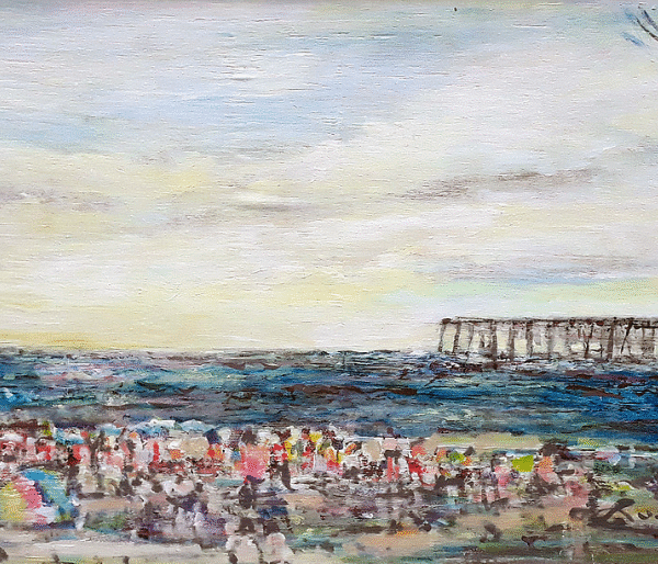 one of six four ft by eight ft wood panels for a Childrens Park