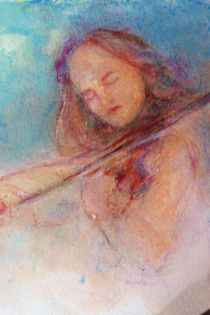 original watercolor painting 2230'