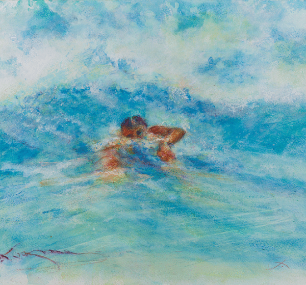 original watercolor painting 2230'