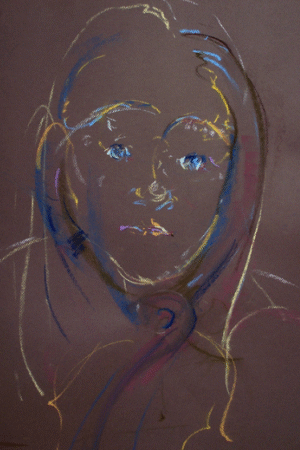 original watercolor painting 2230'