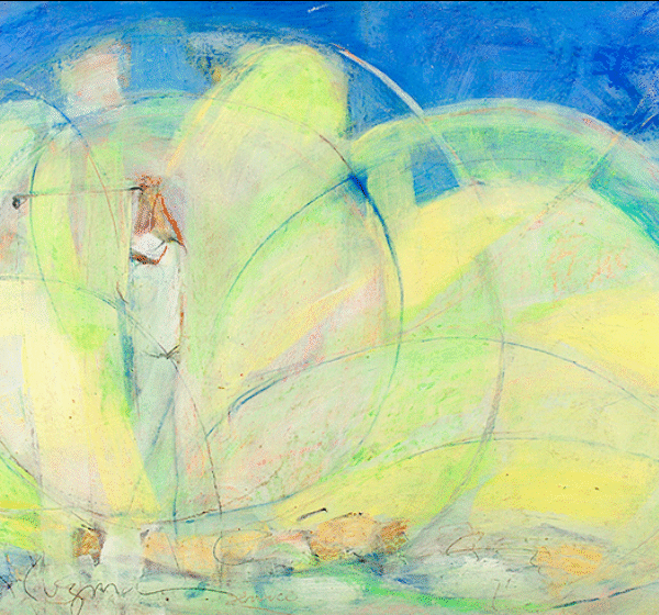 swing golferoriginal watercolor painting 2230' 2,500